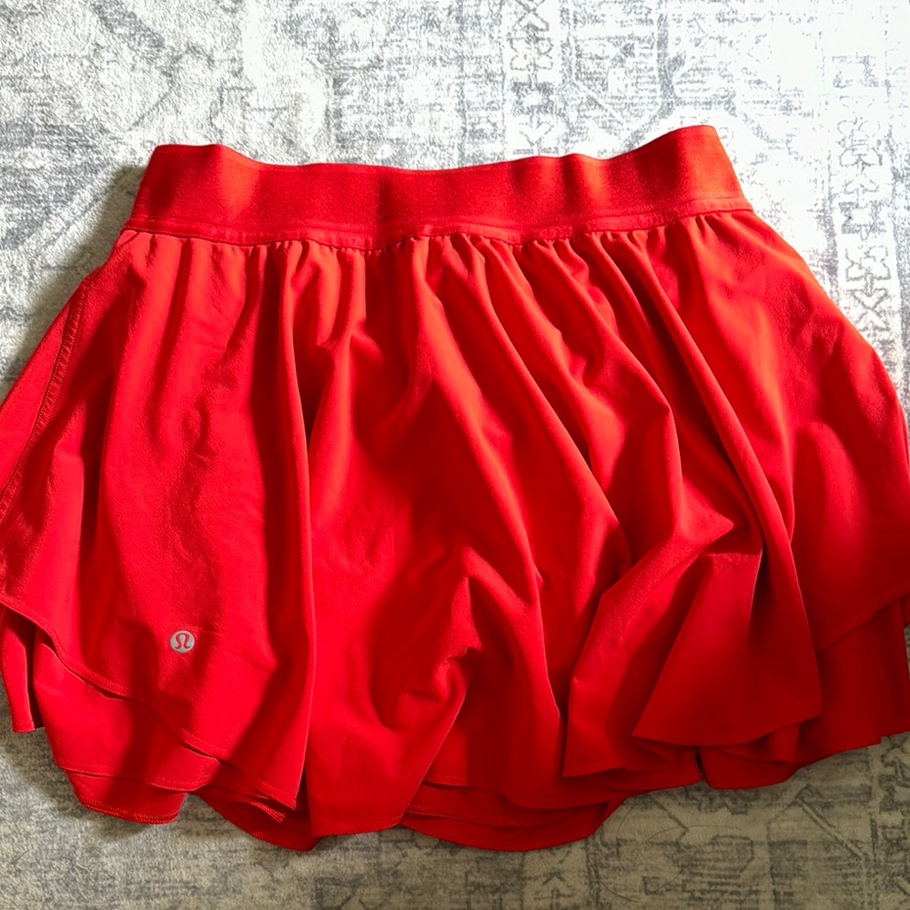 lululemon athletica Red Women's Skirt